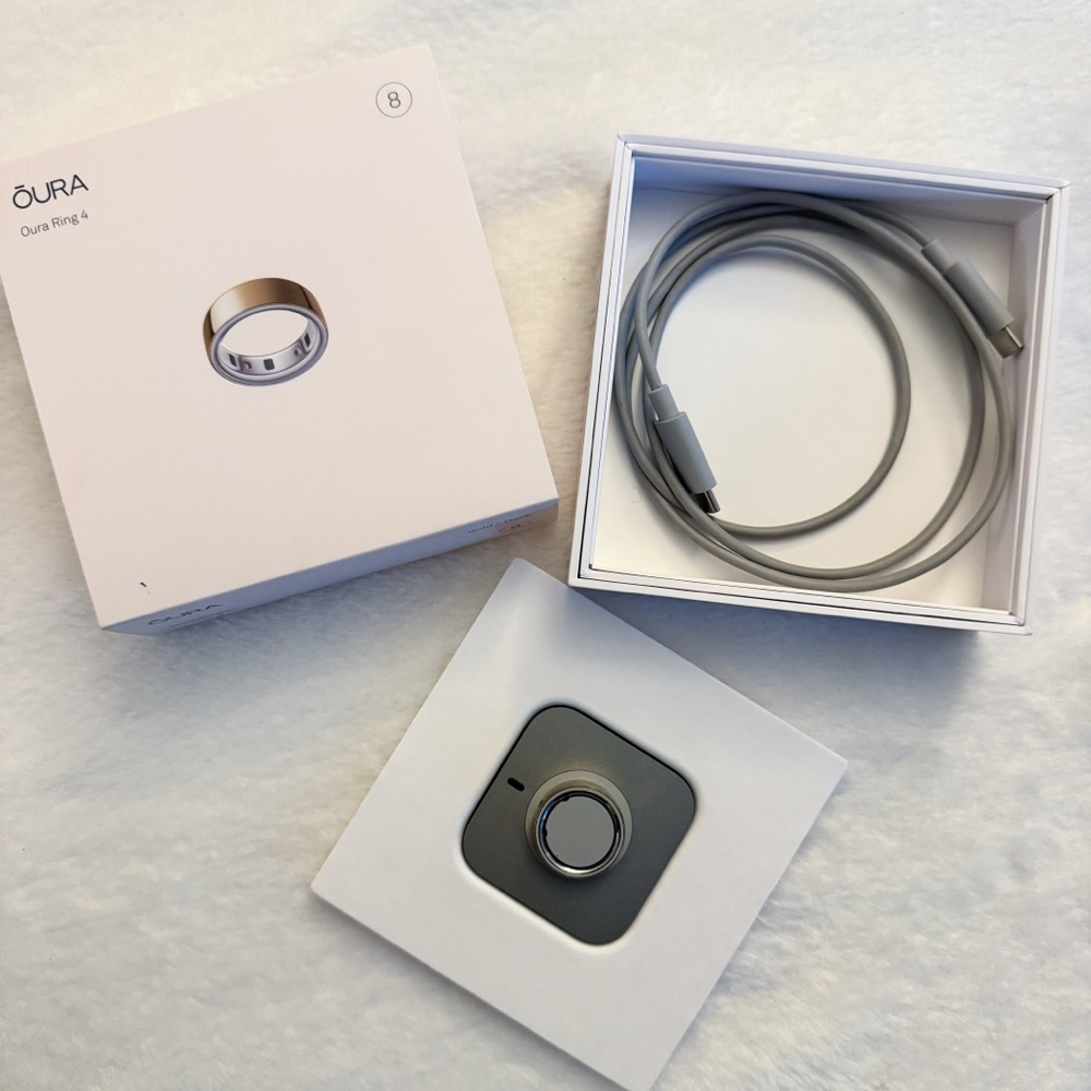 Oura Ring Gen 4 Gold 8